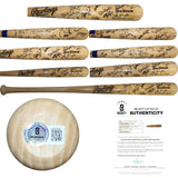 Helton Walker Holliday +28 Signed Colorado Rockies Rawlings Bat Beckett 55417