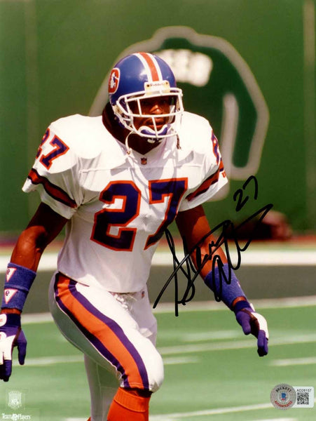 Steve Atwater Autographed/Signed Denver Broncos 8x10 Photo Beckett 50519