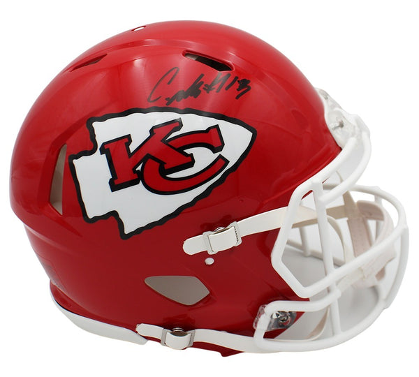 Cyrus Allen Signed Kansas City Chiefs Speed Authentic NFL Helmet