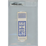 Tony Dorsett Signed Denver Broncos 12/17/88 Ticket Stub 2 Insc. Beckett 49998