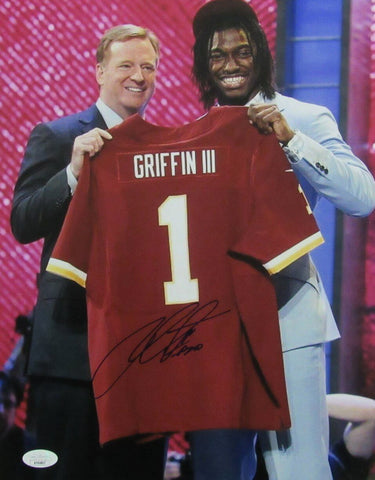 Robert Griffin III Autographed 11x14 Photo Washington Redskins JSA