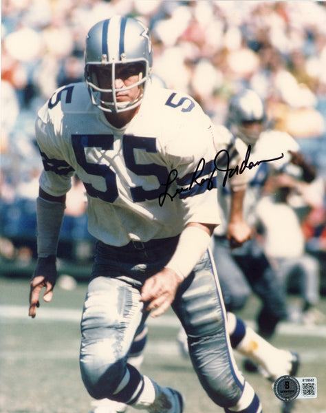Lee Roy Jordan Autographed Dallas Cowboys 8x10 Photo Beckett 56768