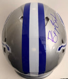 Barry Sanders Autographed Detroit Lions Full-Size Pro Helmet -- BAS COA