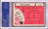 Jets Pat Leahy Authentic Signed 1980 Topps #363 Card PSA/DNA Slabbed