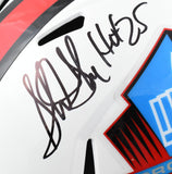 Shannon & Sterling Sharpe Autographed NFL F/S Speed Helmet - Beckett W Hologram