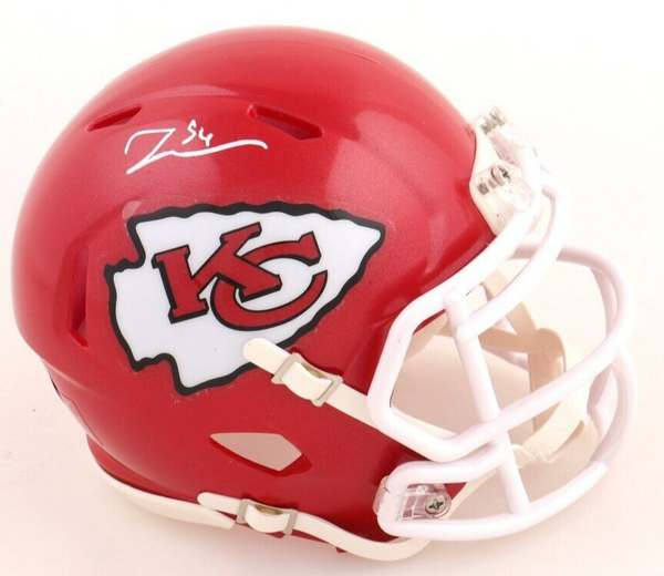 Leo Chenal Signed Kansas City Chiefs Speed Mini Helmet (Beckett) Linebacker