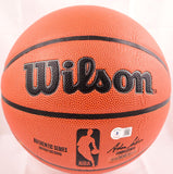James Harden Autographed NBA Wilson Basketball - Beckett W Hologram *Silver