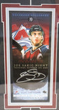 Joe Sakic Night Autographed ticket with Photo and Engraved Plaque (JSA COA)