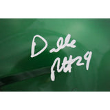 Darrelle Revis Autographed/Signed New York Jets F/S Speed Helmet Beckett 48410