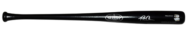 PETE ALONSO SIGNED METS ORIOLES BLACK LOUISVILLE SLUGGER BASEBALL BAT FANATICS