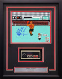 MIKE TYSON AUTOGRAPHED FRAMED 8X10 PHOTO PUNCH-OUT! W/ CONTROLLER BECKETT 224814