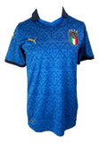 Giorgio Chiellini Signed Italy Blue Puma Soccer Jersey PSA/DNA