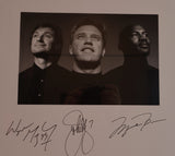 Elway, Gretzky, Jordan Autographed 8x10 Photo Matted/Framed (25"x37") JSA LOA