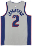 Cade Cunningham Detroit Pistons Signed Gray Statement Swingman Jersey