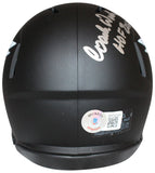 Dick Vermiel Signed Philadelphia Eagles Eclipse HOF Mini Beckett 40629