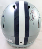 Deion Sanders Autographed Dallas Cowboys F/S Speed Helmet- Beckett W Hologram