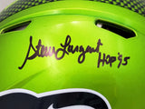 STEVE LARGENT AUTOGRAPHED SEAHAWKS FLASH FULL SIZE AUTHENTIC HELMET MCS 210459