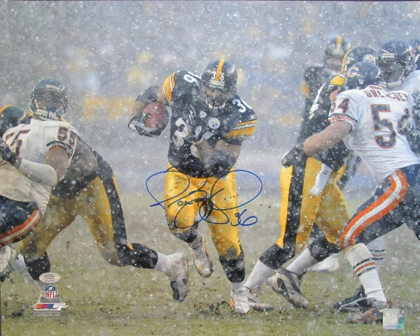 Jerome Bettis HOF Signed/Auto 16x20 Photo Pittsburgh Steelers PSA/DNA 203389