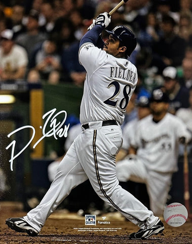 Milwaukee Brewers All Star PRINCE FIELDER Signed 8x10 Photo #2 AUTO -