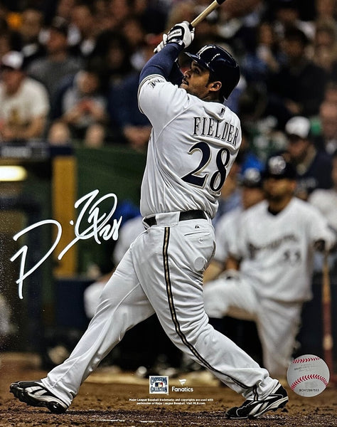 Milwaukee Brewers All Star PRINCE FIELDER Signed 8x10 Photo #2 AUTO -