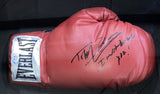 Dolph Lundgren Signed Framed Everlast Boxing Glove Must Break You Inscribed PSA