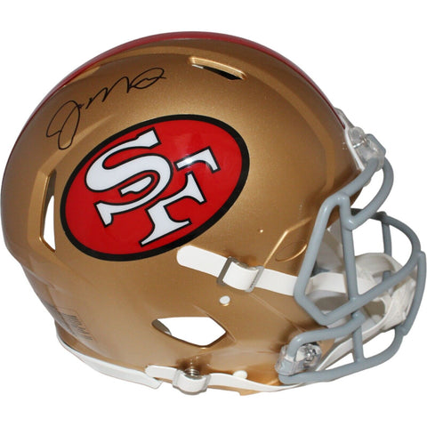 Joe Montana Signed San Francisco 49ers TB Authentic Helmet FAN 42240