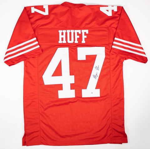 Bryce Huff Signed San Francisco 49ers Jersey (JSA) Ex-Memphis Tiger Defensv. End