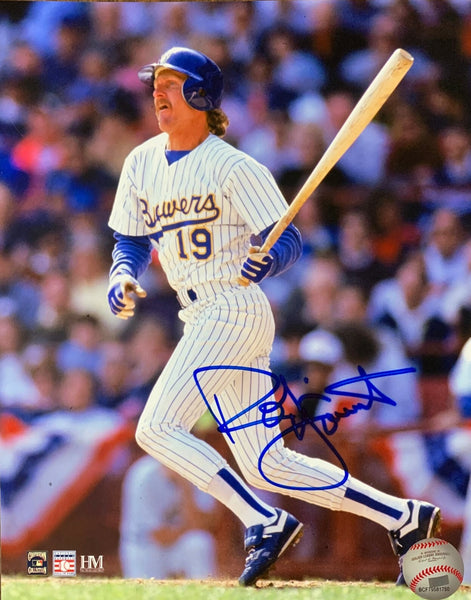 Brewers ROBIN YOUNT Signed 8x10 AUTO Photo #5 AUTO ~ HOF '99 ~ MVP '82 & '89