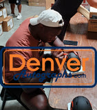 Roquan Smith Autographed/Signed Chicago Bears Eclipse Mini Helmet BAS 28127