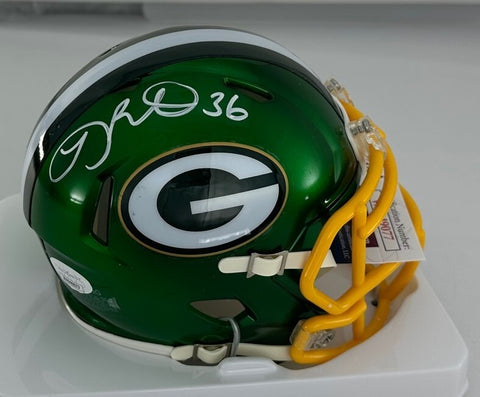 Packers LEROY BUTLER Signed Riddell FLASH Speed Mini Helmet AUTO - JSA