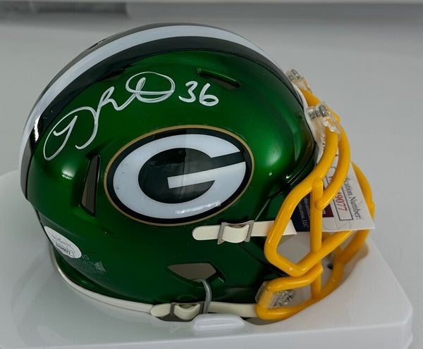 Packers LEROY BUTLER Signed Riddell FLASH Speed Mini Helmet AUTO - JSA