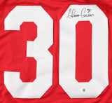Ahman Green Signed Nebraska Cornhuskers Jersey (JSA) Green Bay Packers R.B.