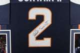 PATRICK SURTAIN II (Broncos blue SKYLINE) Signed Autographed Framed Jersey JSA