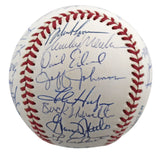 1991 Yankees (29) Mattingly, Nettles, Leyritz Signed Oal Baseball BAS #AC01902