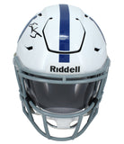Edgerrin James Autographed Colts Mid-Size Speedflex MIDI Helmet Beckett