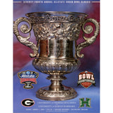 Unautographed Magazine Georgia Bulldogs vs Hawaii 2008 Sugar Bowl Program 58422