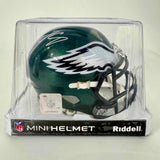 Autographed/Signed LeSean McCoy Philadelphia Eagles Mini Helmet JSA COA
