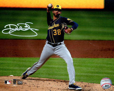 Brewers DEVIN WILLIAMS Signed 8x10 Photo #2 AUTO - 2020 NL Rookie of the Year