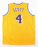 Byron Scott Signed Los Angeles Lakers Jersey "3xNBA Champ & Showtime" (Beckett)