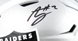 Ashton Jeanty Autographed Las Vegas Raiders F/S Speed Flex Helmet-Beckett W Holo