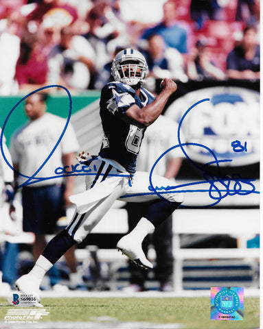 Raghib Rocket Ismail Signed Dallas Cowboys 8x10 Photo Beckett Authenticated #2