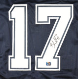 Brandon Aubrey Autographed Blue Pro Style Jersey - Prova *Black