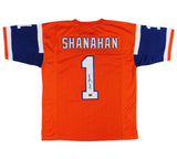 Mike Shanahan Signed Denver Custom Orange Jersey