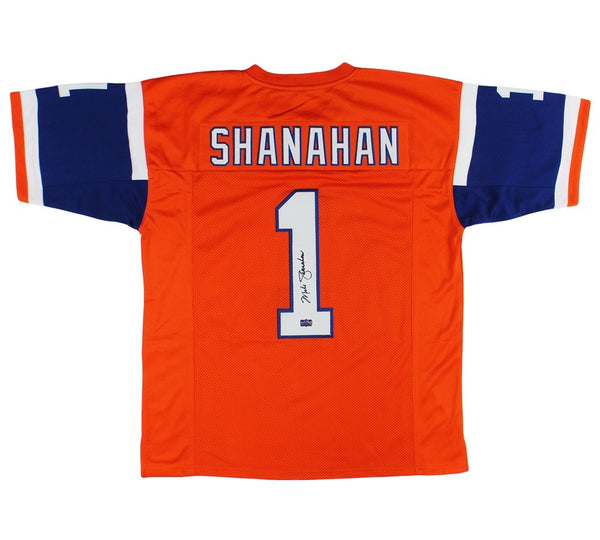 Mike Shanahan Signed Denver Custom Orange Jersey