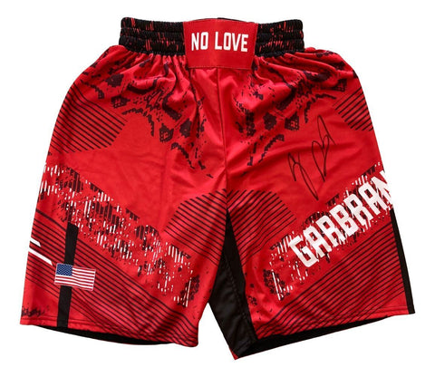 Cody Garbrandt Signed Custom Red MMA Fight Trunks BAS
