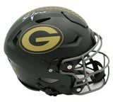 Brett Favre Signed Green Bay Packers Speed Flex Authentic STS 4 Helmet