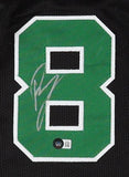 Kristaps Porzingis Signed Boston Celtics Jersey (Beckett) 2014 Top 4 NBA Pick