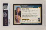 Brian Urlacher Chicago Bears SIgned 2000 Bowman Chrome Rookie Card #178 PSA 8/10