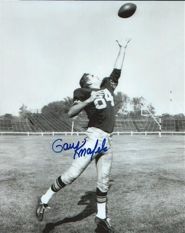 Packers GARY KNAFELC Signed 8x10 AUTO Photo #3 - 1961 & 62 NFL Champ