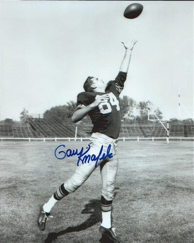 Packers GARY KNAFELC Signed 8x10 AUTO Photo #3 - 1961 & 62 NFL Champ